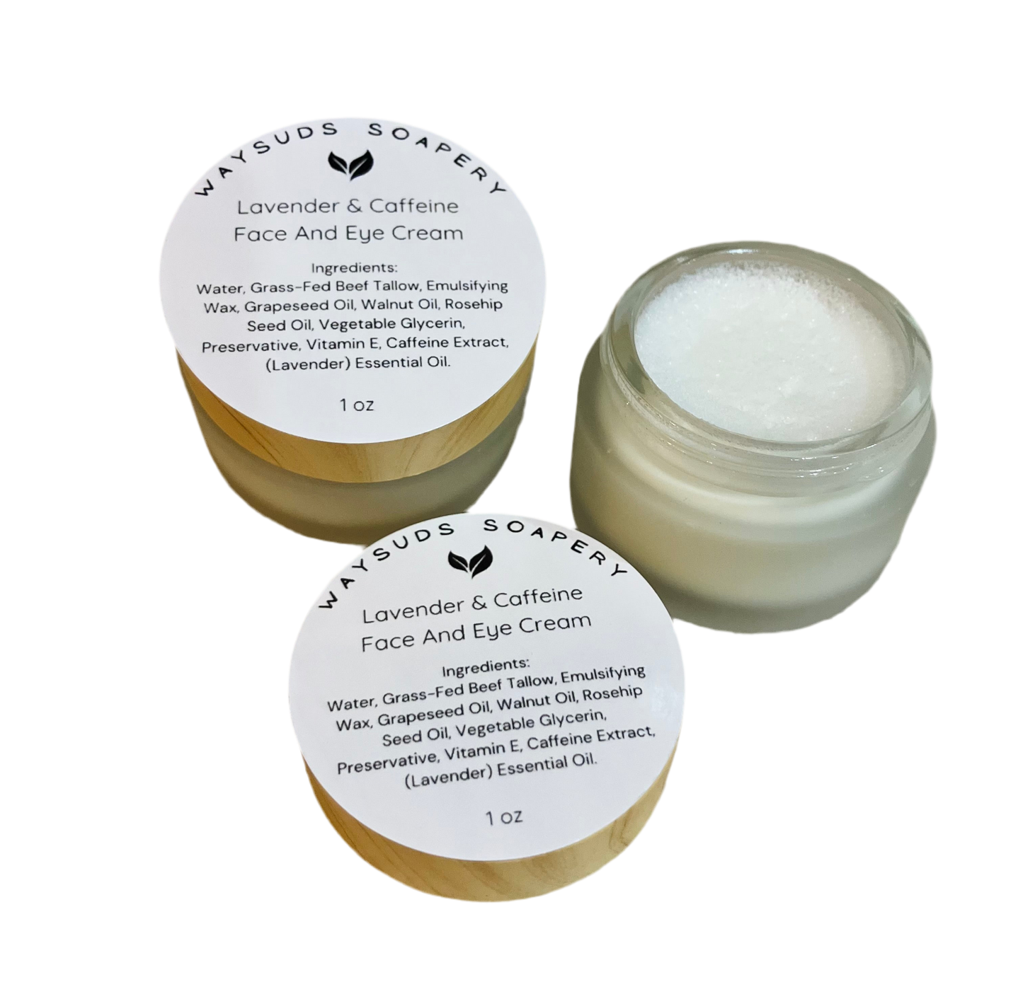 Lavender & Caffeine Face And Eye Cream