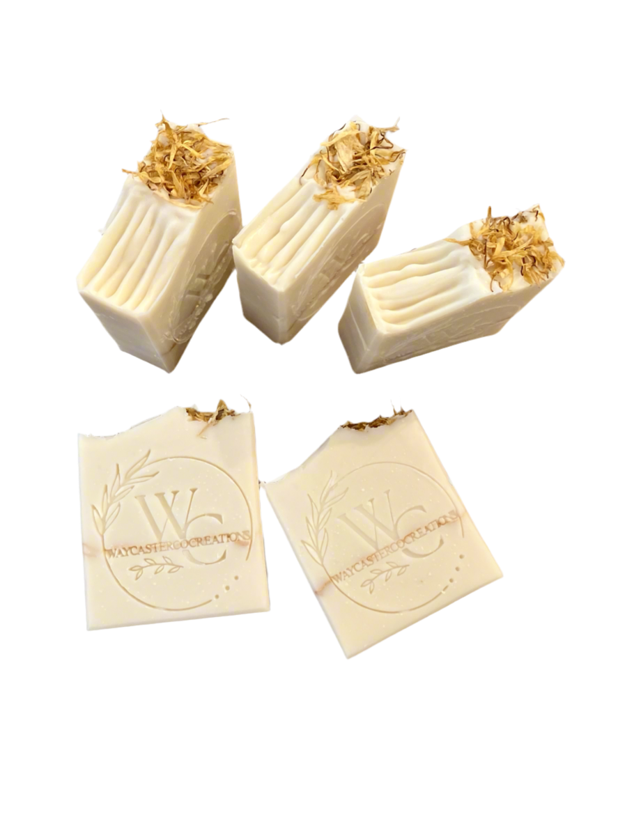 Calendula & Sweet Orange All-Natural Shea Butter Bar Soap