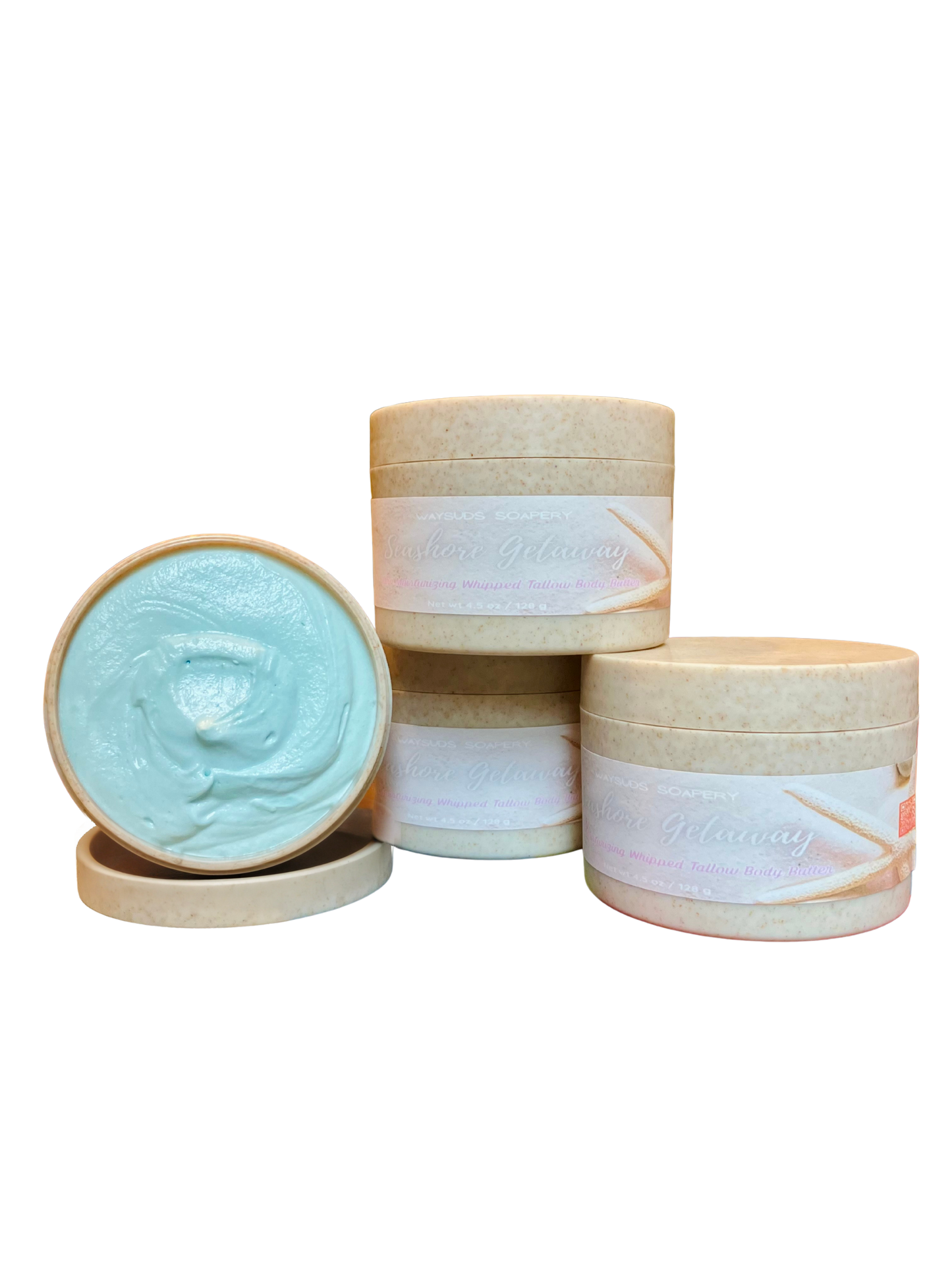 Ultra Moisturizing Seashore Getaway Whipped Tallow Body Butter