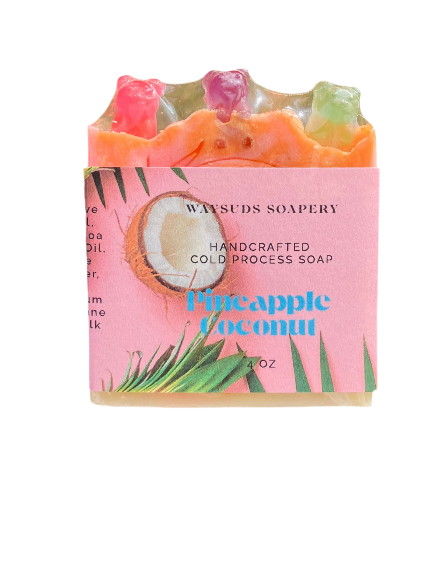 Scrubby Pineapple & Coconut Shea Butter Bar Soap