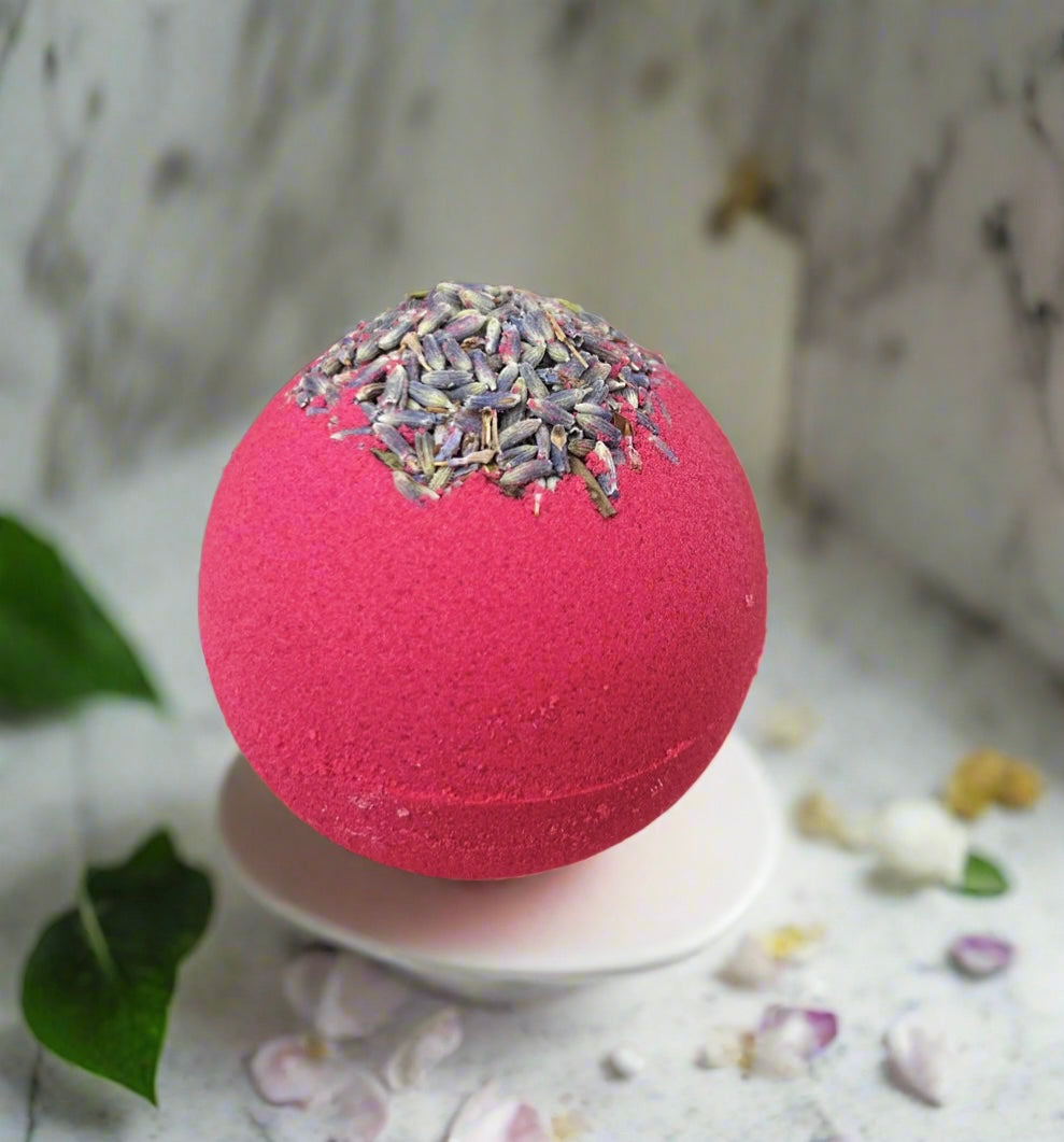 Lavender Fields Shea Butter Bath Bomb