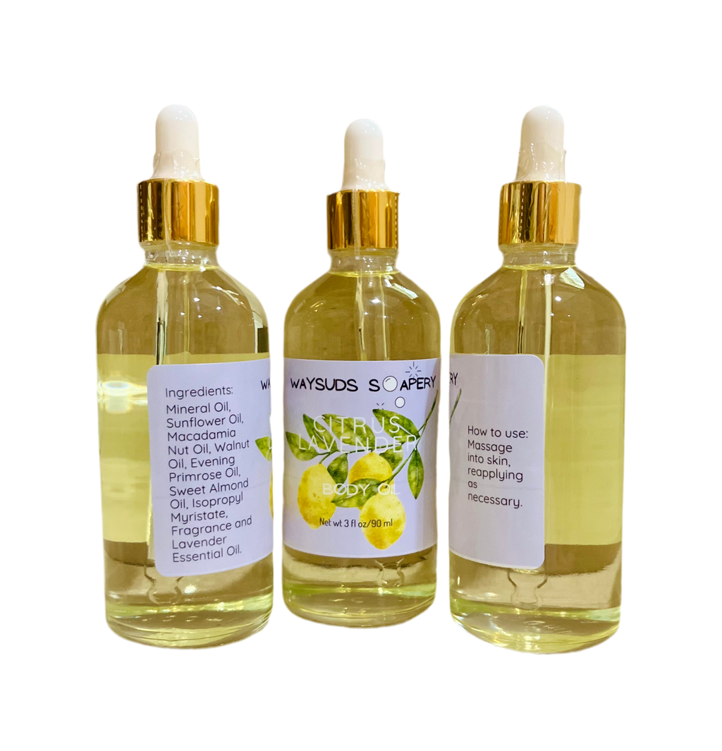 Citrus Lavender Body Oil