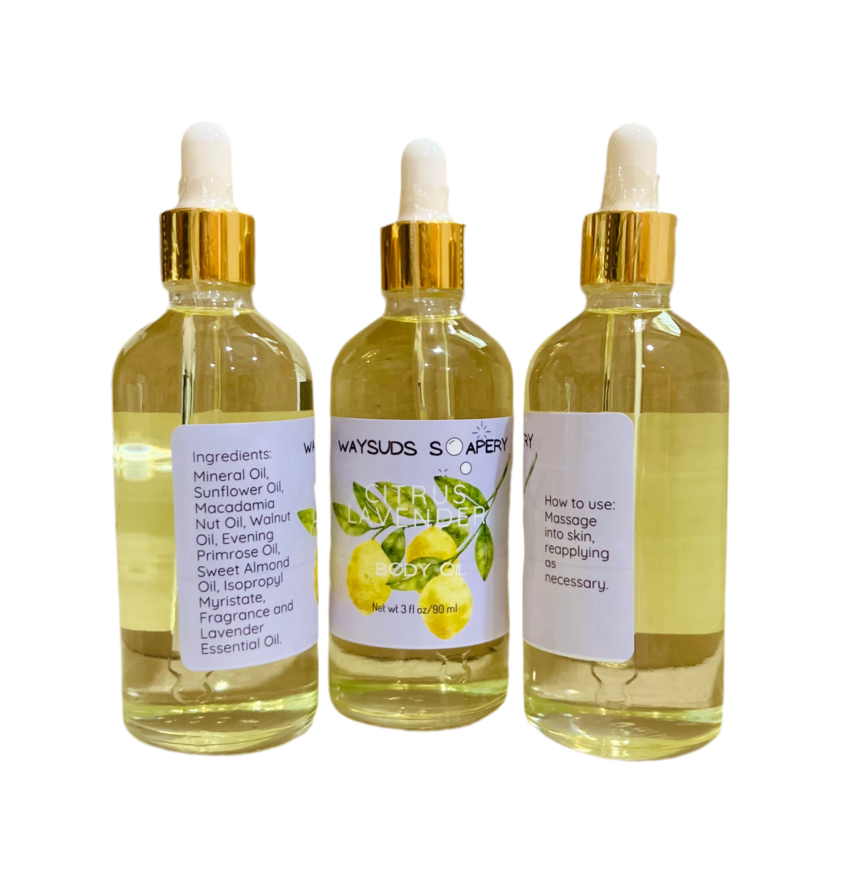 Citrus Lavender Body Oil