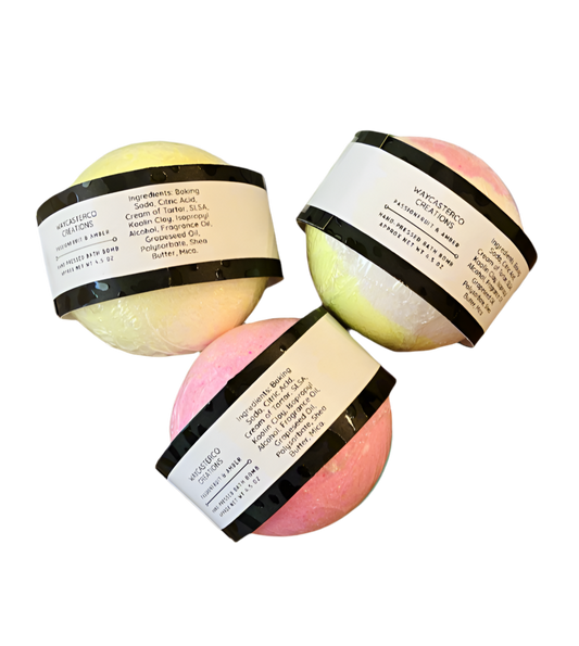 Passionfruit & Amber Shea Butter Bath Bomb