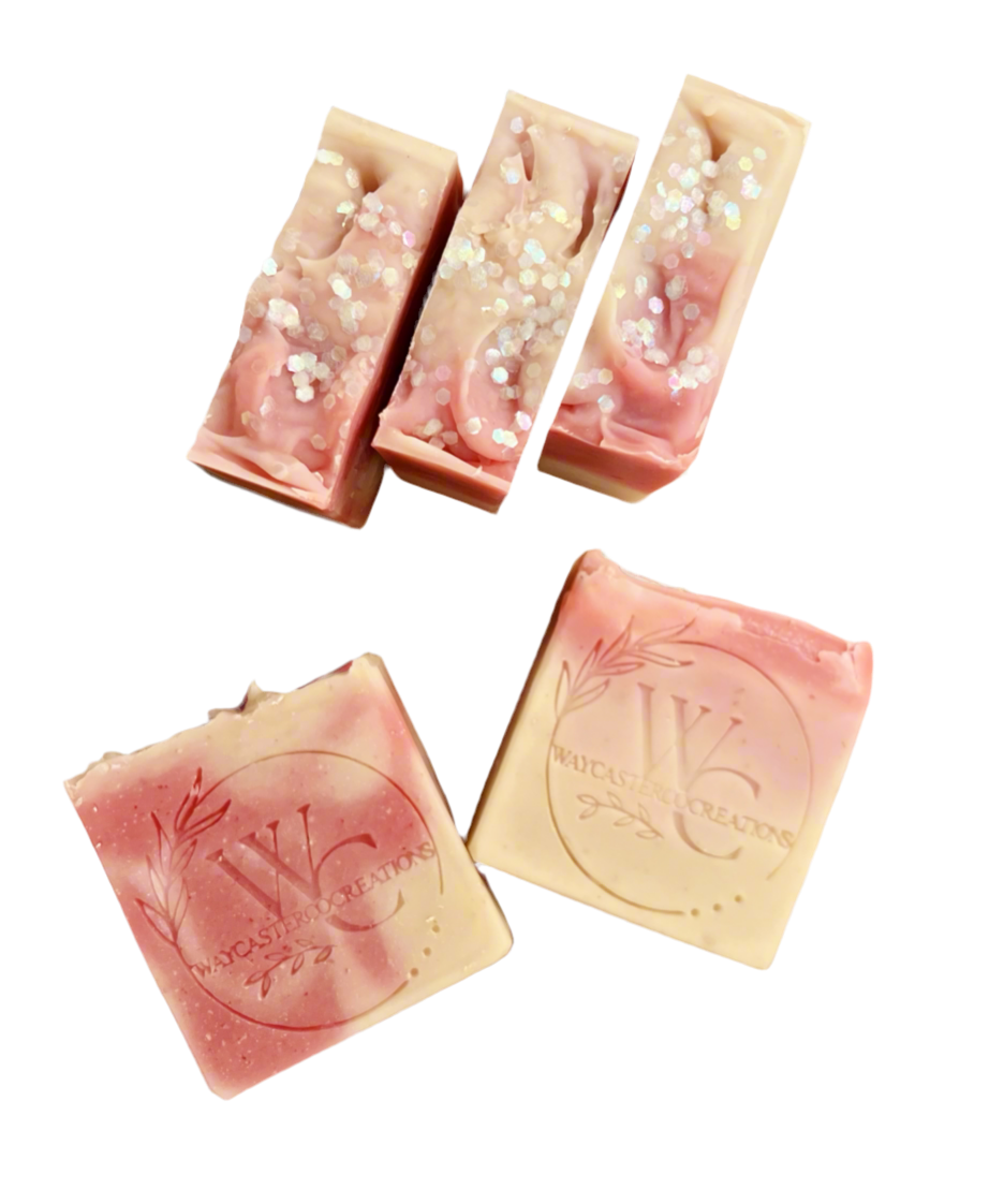 Scrubby Peppermint Shea Butter Bar Soap
