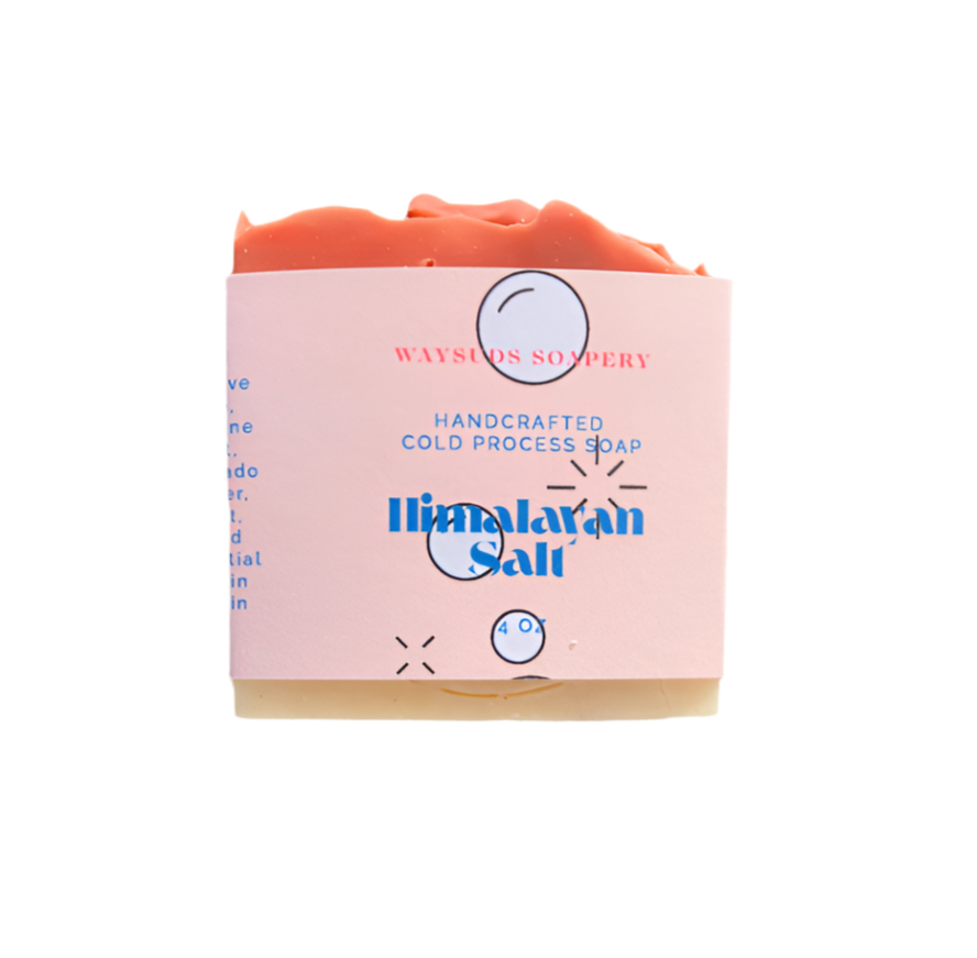 Scrubby Himalayan Salt & Coconut Milk All-Natural Plant Based Bar Soap