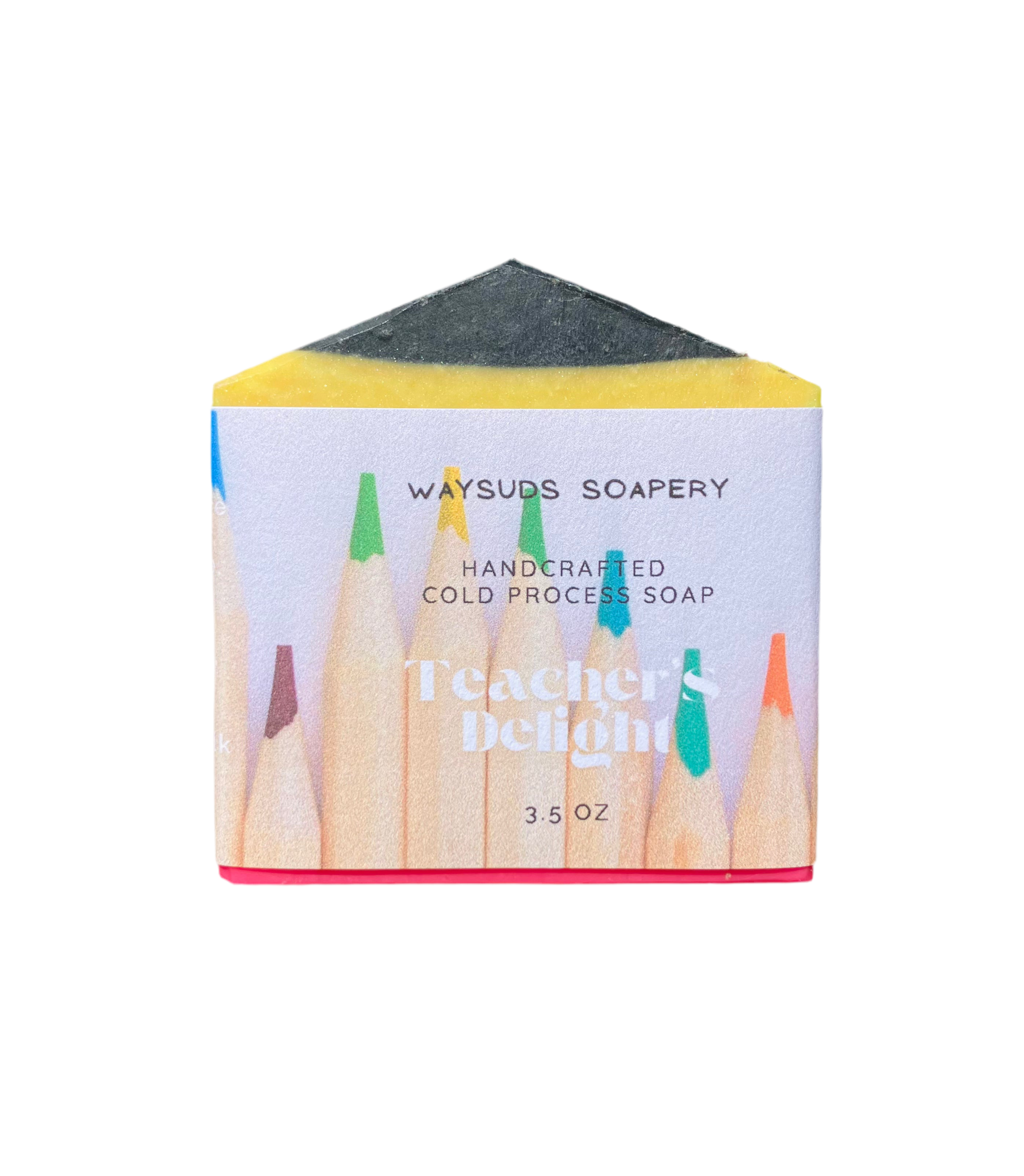 Teacher's Delight: Handcrafted Pencil-Shaped CP Bar Soap