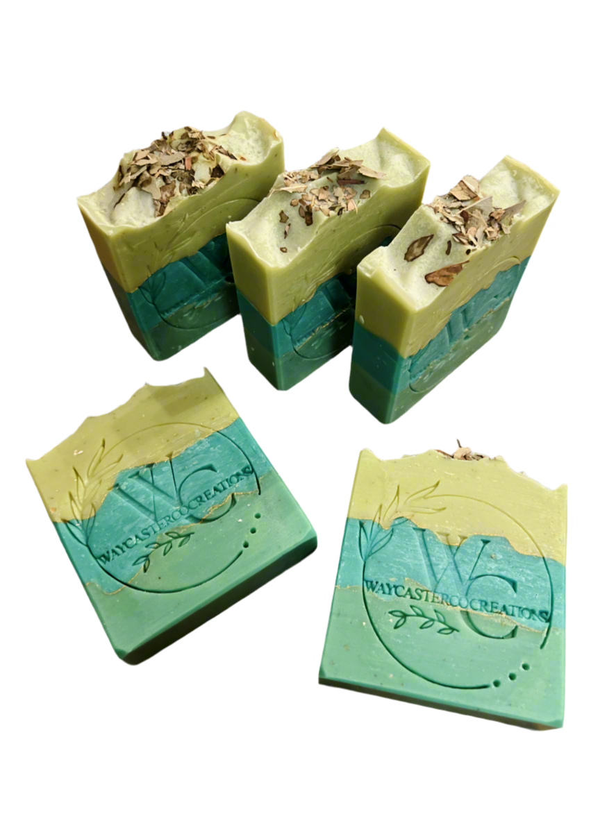 Scrubby Eucalyptus Mint Hemp Oil Bar Soap