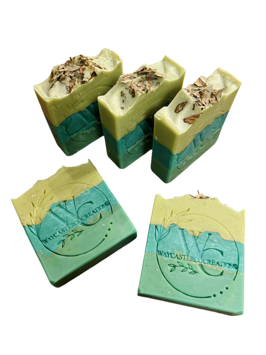 Scrubby Eucalyptus Mint Hemp Oil Bar Soap