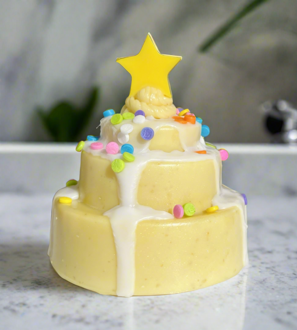 Birthday Cake Plant Based Bar Soap