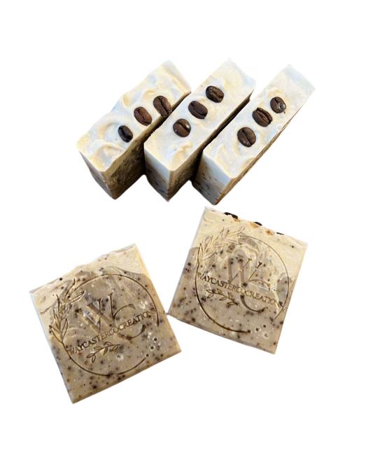 Scrubby Cafecito & Coconut Milk All-Natural Plant Based Bar Soap