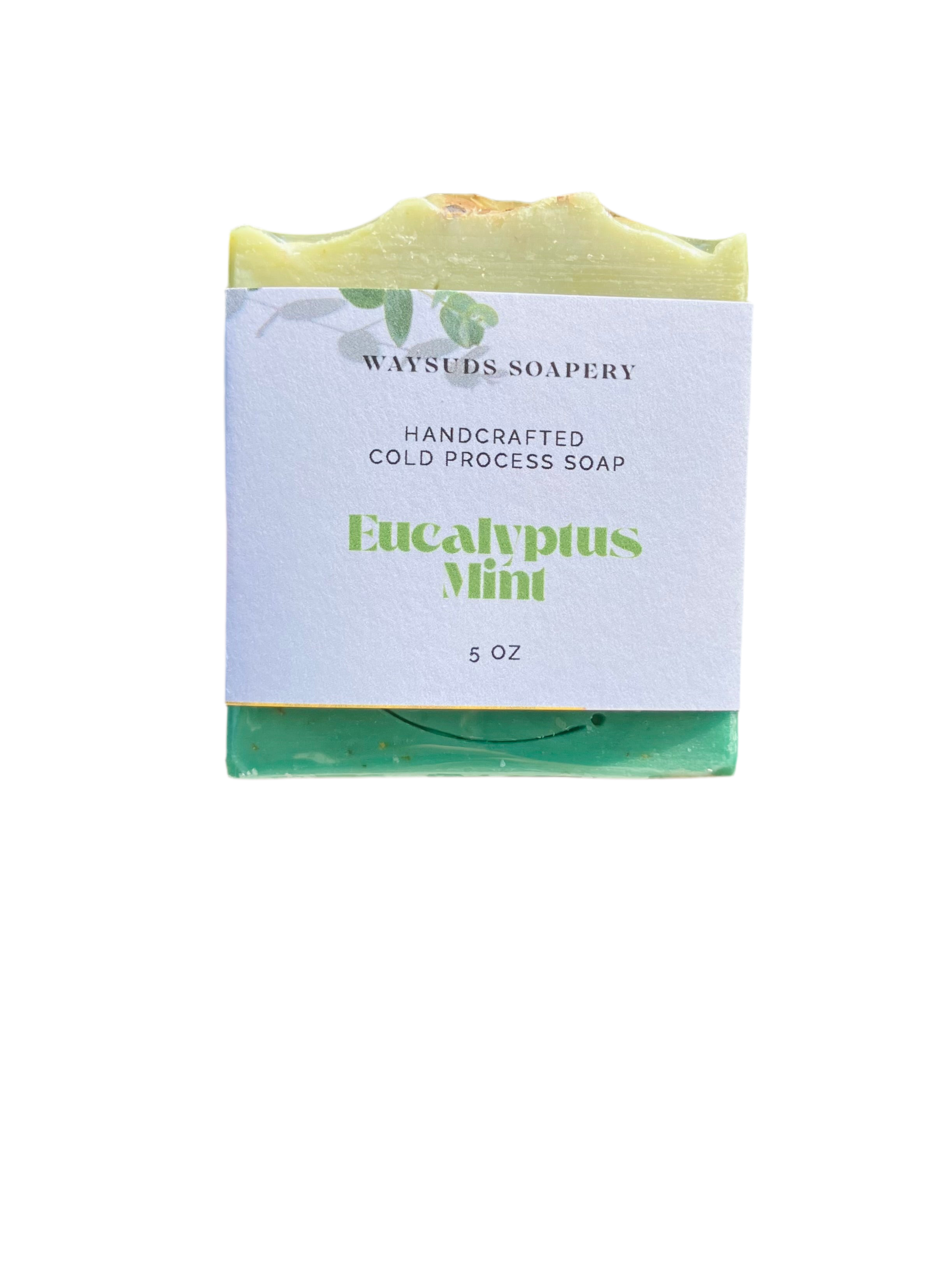 Scrubby Eucalyptus Mint Hemp Oil Bar Soap
