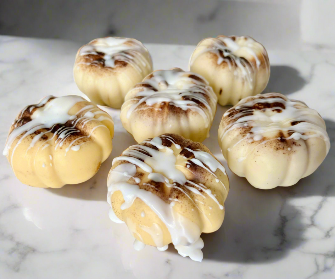 Cinnamon Swirl MP Handmade Soap