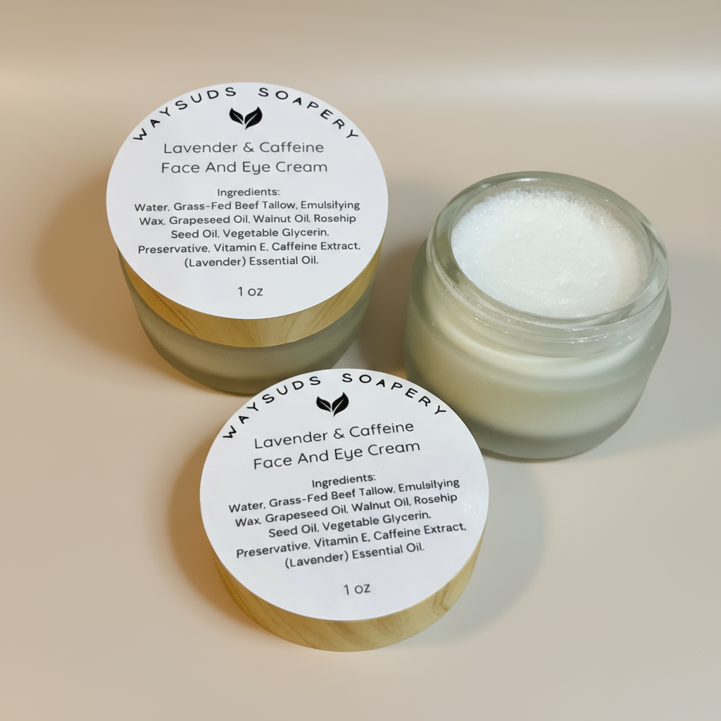 Lavender & Caffeine Face And Eye Cream