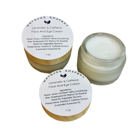 Lavender & Caffeine Face And Eye Cream