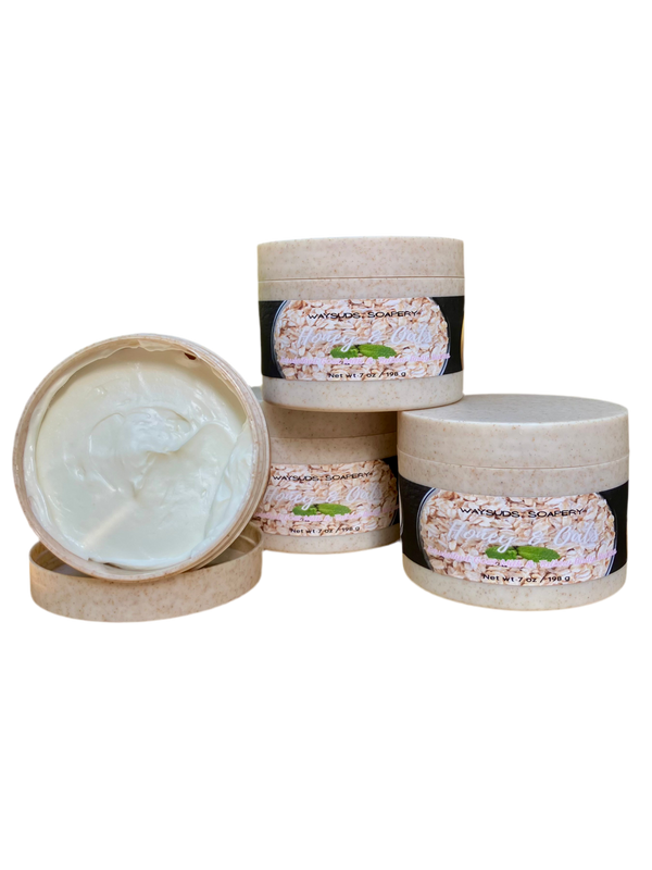 Honey & Oats Emulsified Goat Milk & Tallow Body Butter