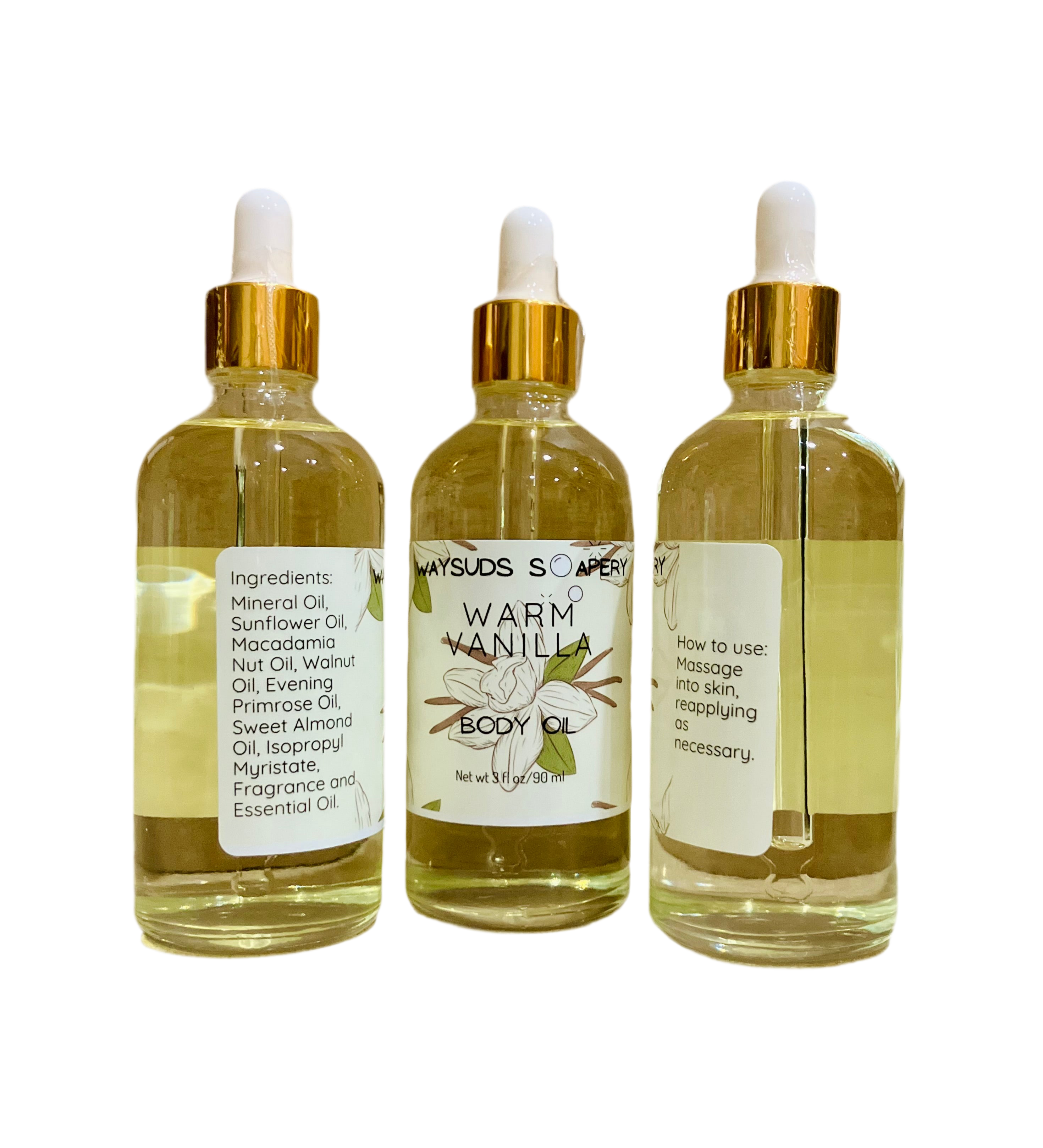 Warm Vanilla Body Oil