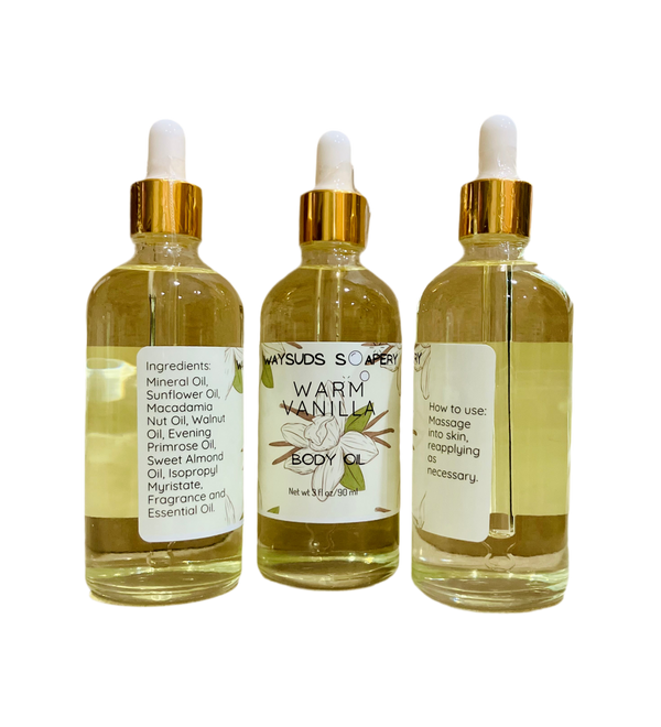 Warm Vanilla Body Oil