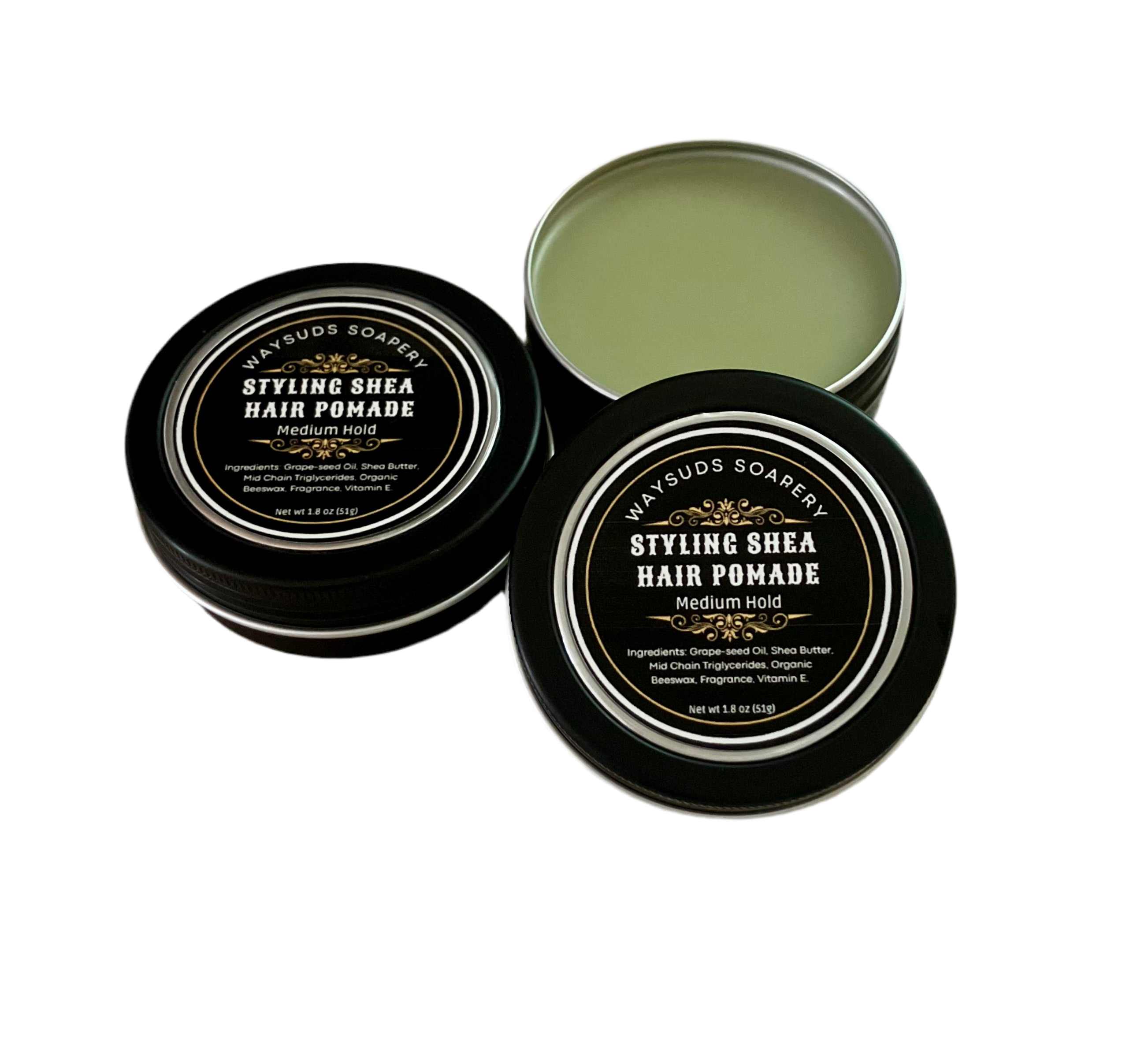 Medium Hold Styling Shea Hair Pomade