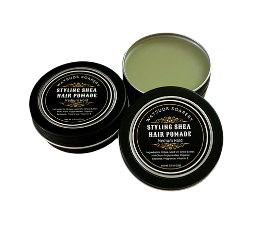 Medium Hold Styling Shea Hair Pomade