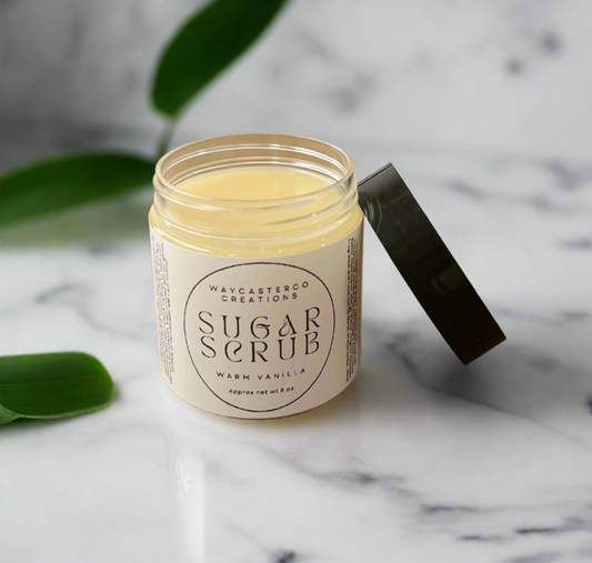 Warm Vanilla Triple Butter Sugar Scrub