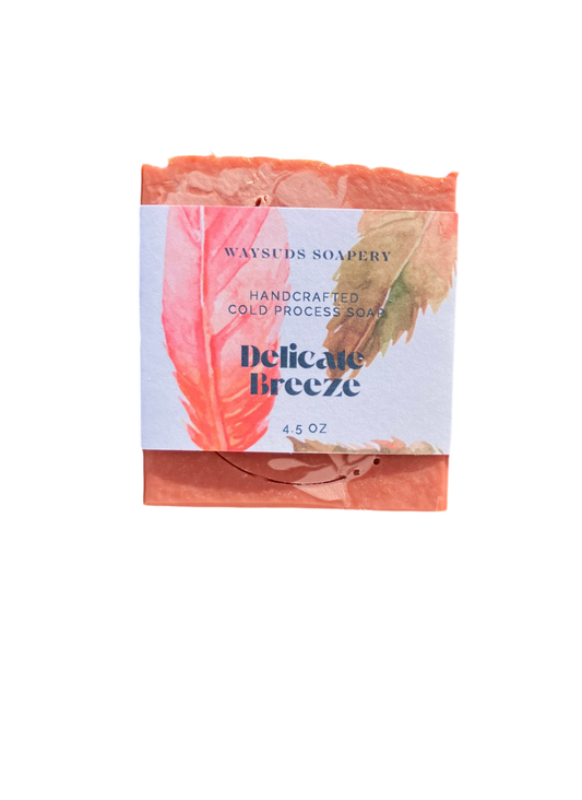 Delicate Breeze Grass Fed Tallow Bar Soap