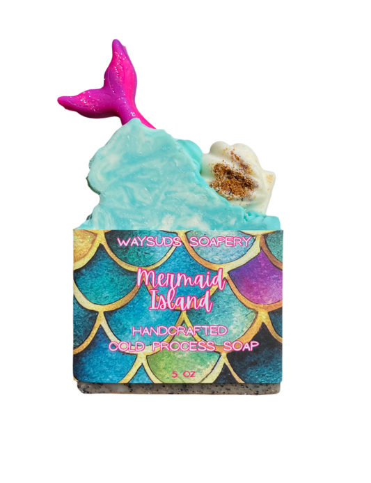 Mermaid Island Shea Butter Bar Soap