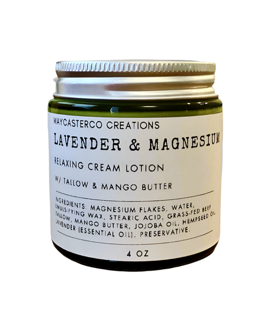 Lavender & Tallow Magnesium Cream