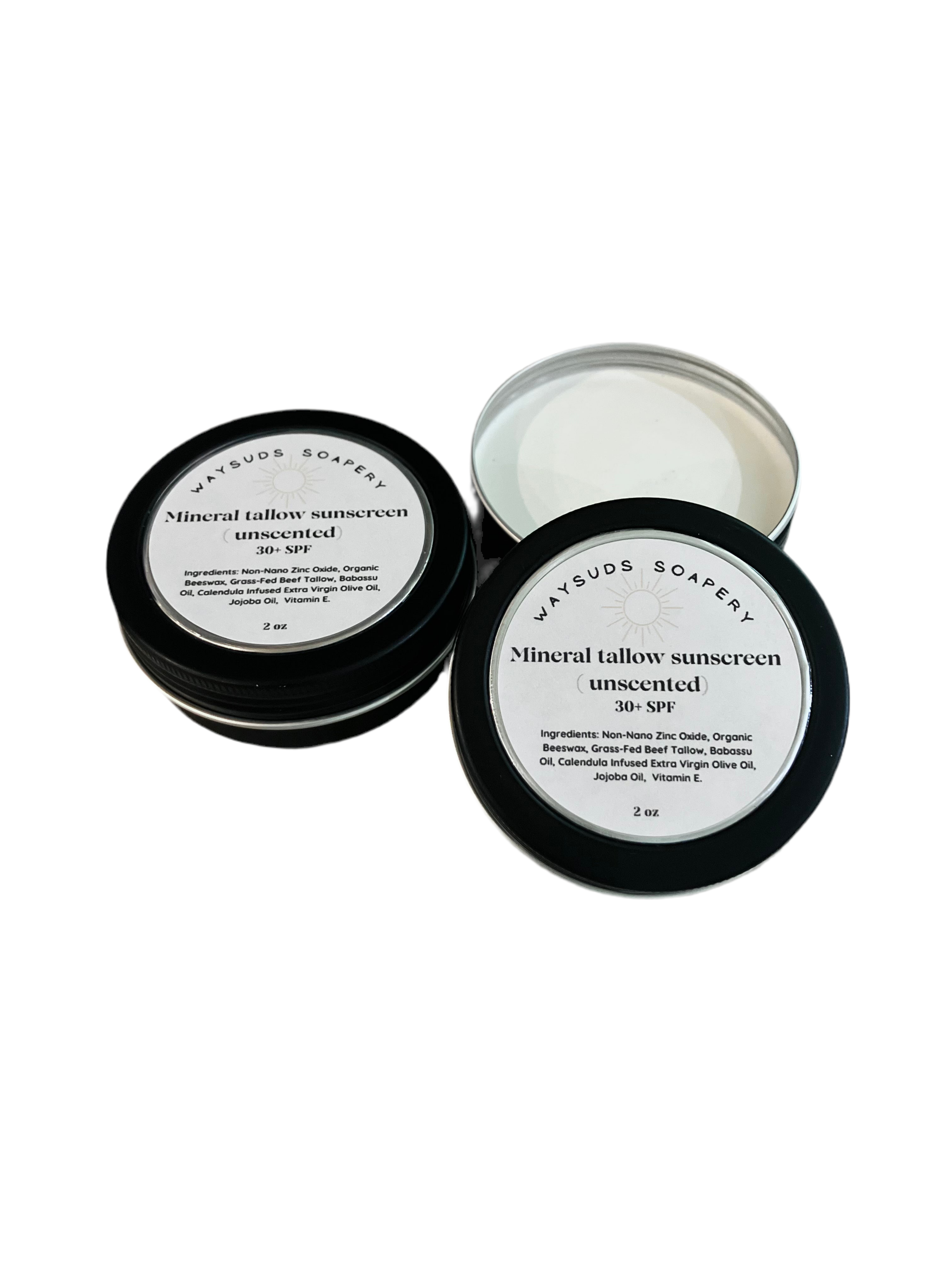 Mineral Tallow Sunscreen
