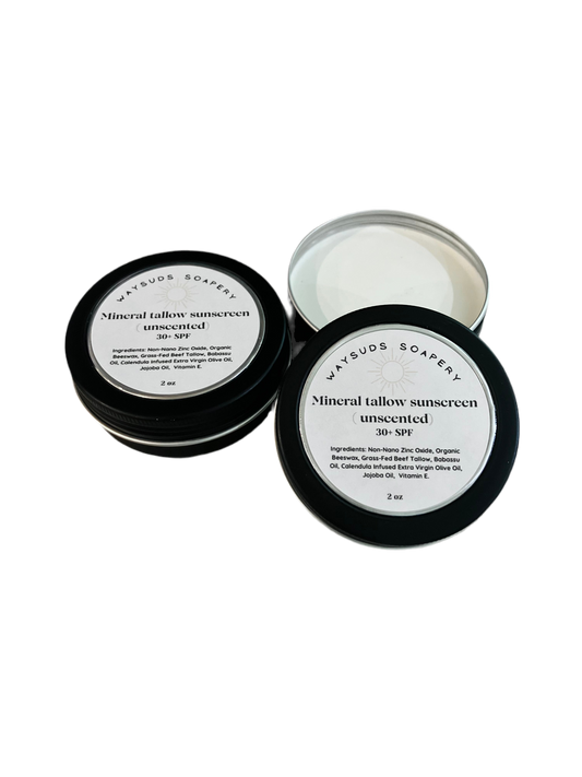 Mineral Tallow Sunscreen