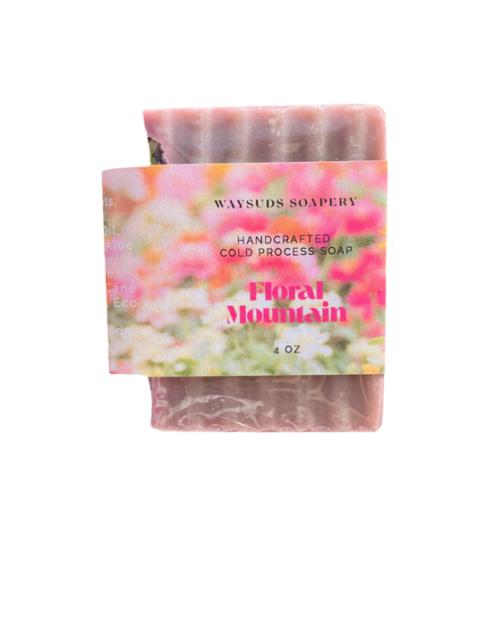 Floral Mountain Plant Based Bar Soap