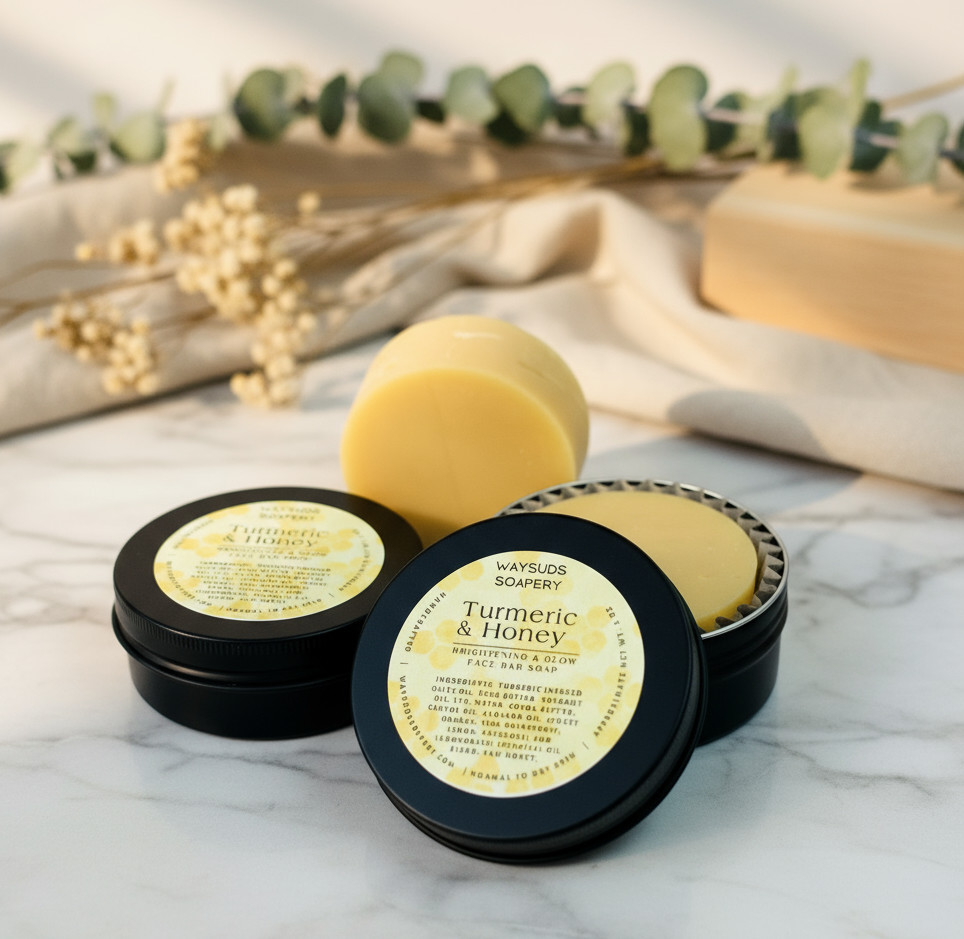 Brightening & Glow Turmeric And Honey Face Bar Soap