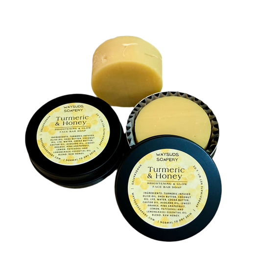 Brightening & Glow Turmeric And Honey Face Bar Soap