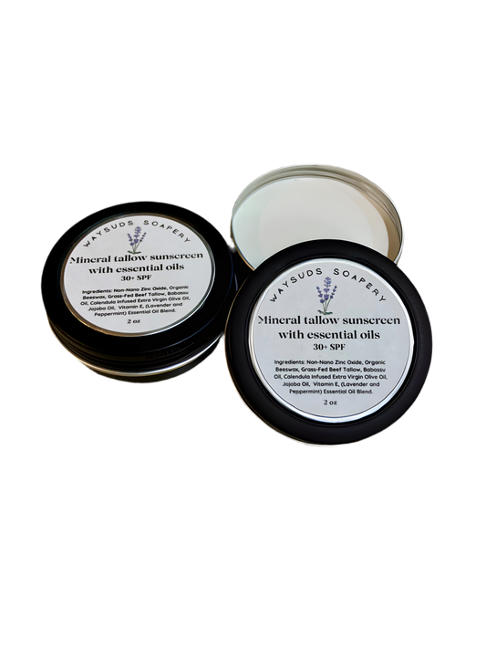 Mineral Tallow Sunscreen