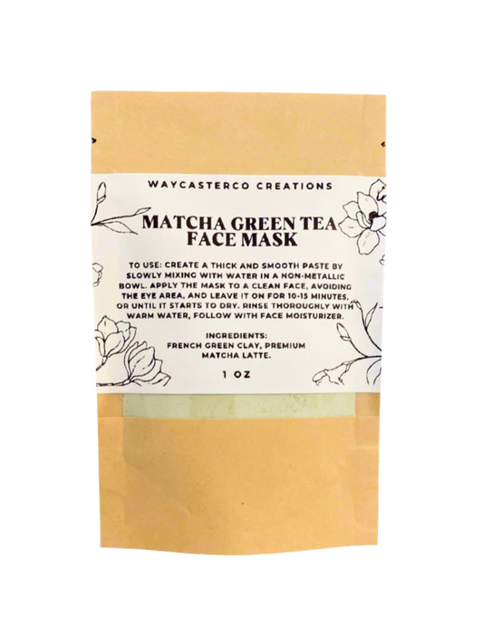 Matcha Green Tea Face Mask