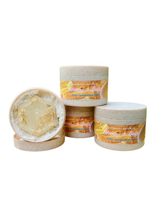 Honey & Oats Tallow Foaming Bath Scrub