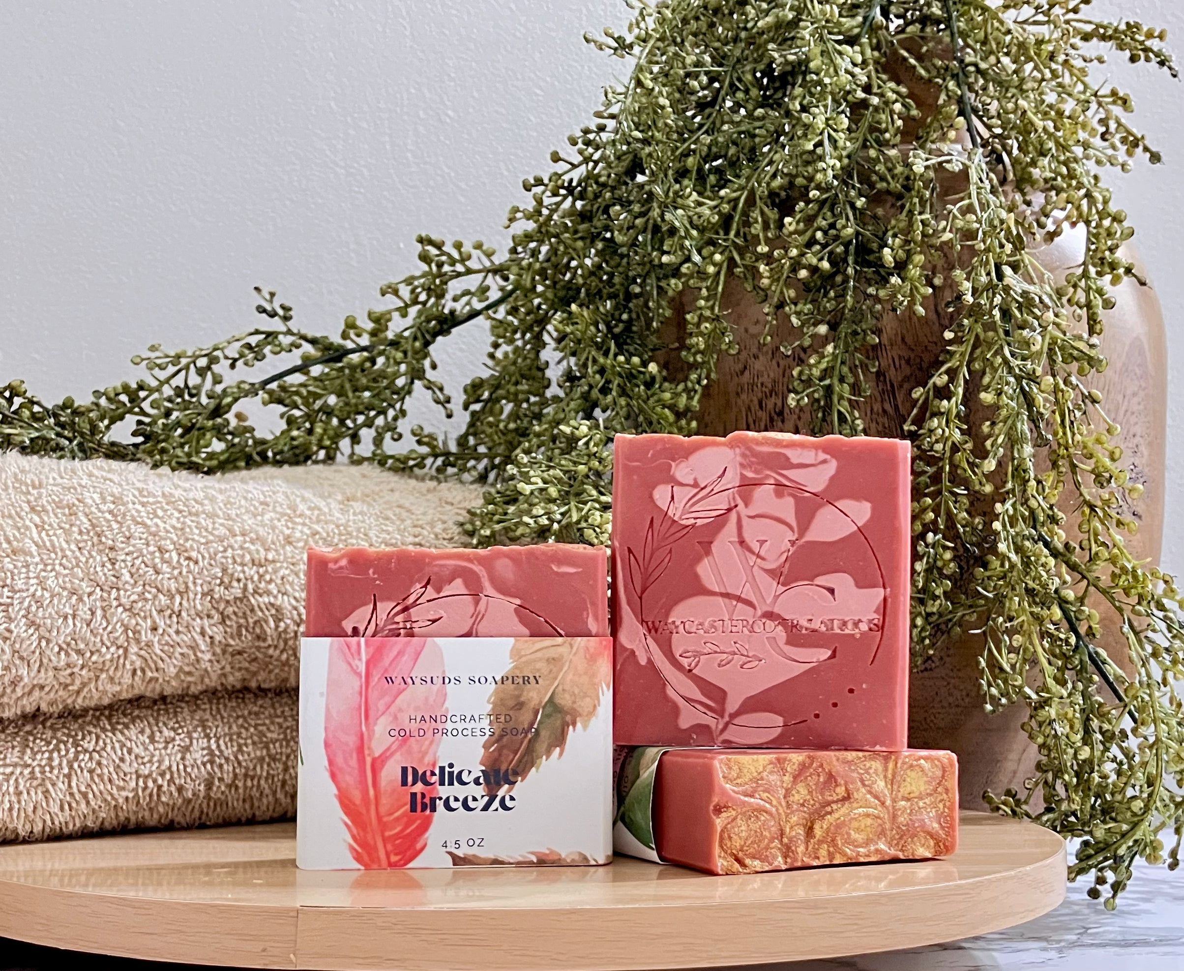 Delicate Breeze Grass Fed Tallow Bar Soap