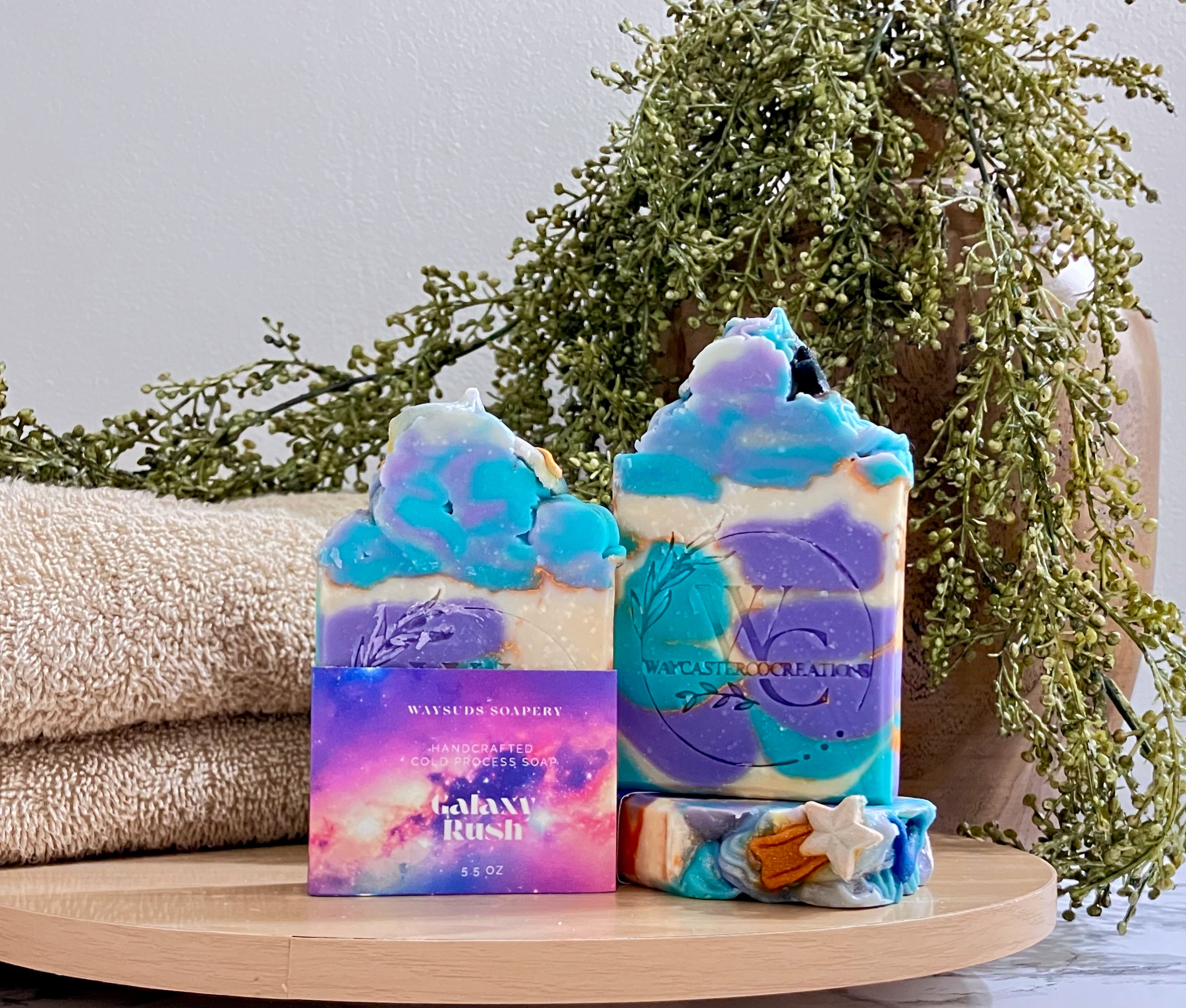 Galaxy Rush Lard Bar Soap