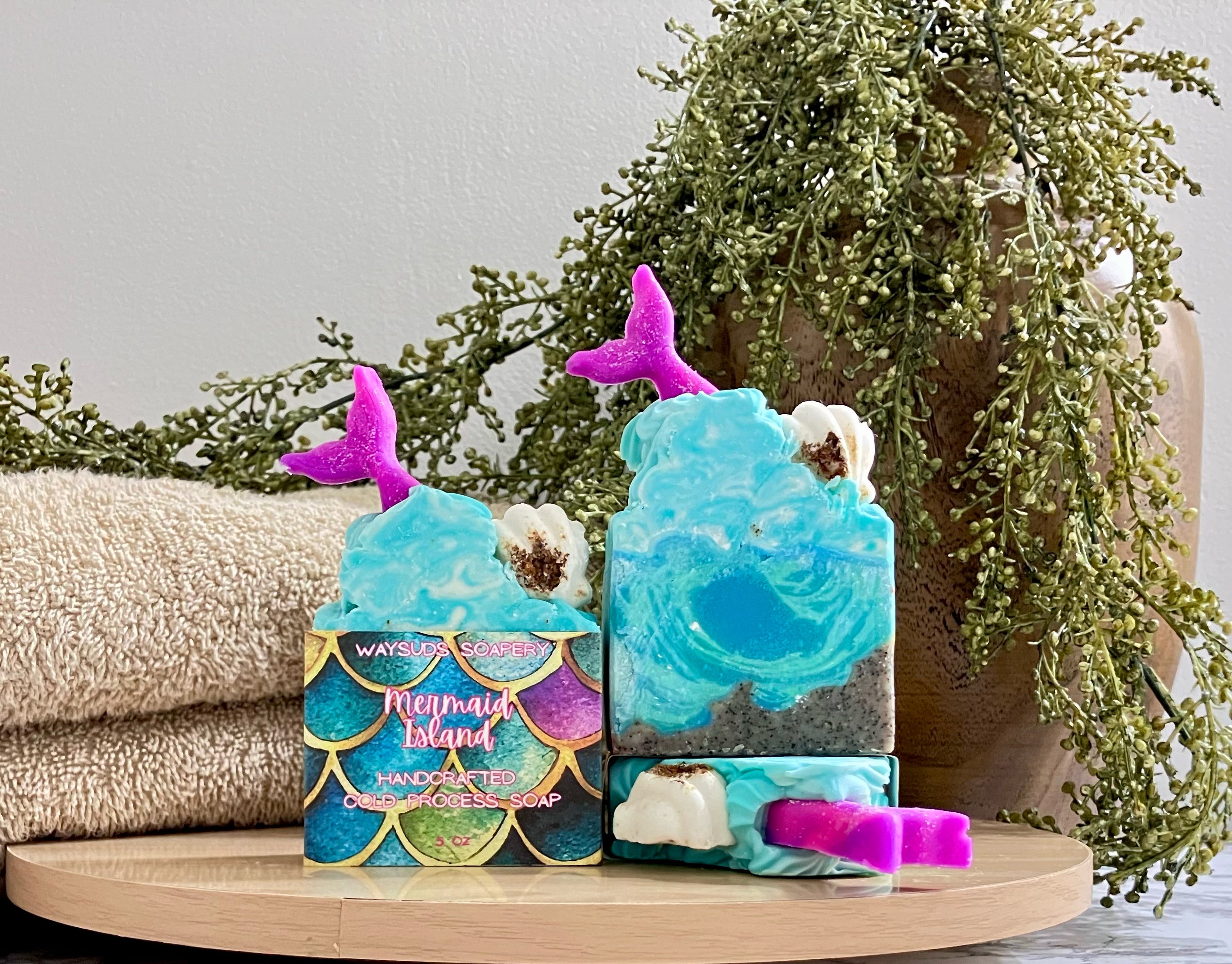 Mermaid Island Shea Butter Bar Soap