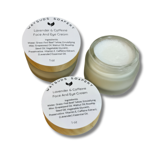 Lavender & Caffeine Face And Eye Cream