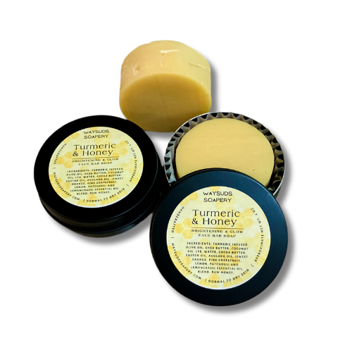 Brightening & Glow Turmeric And Honey Face Bar Soap