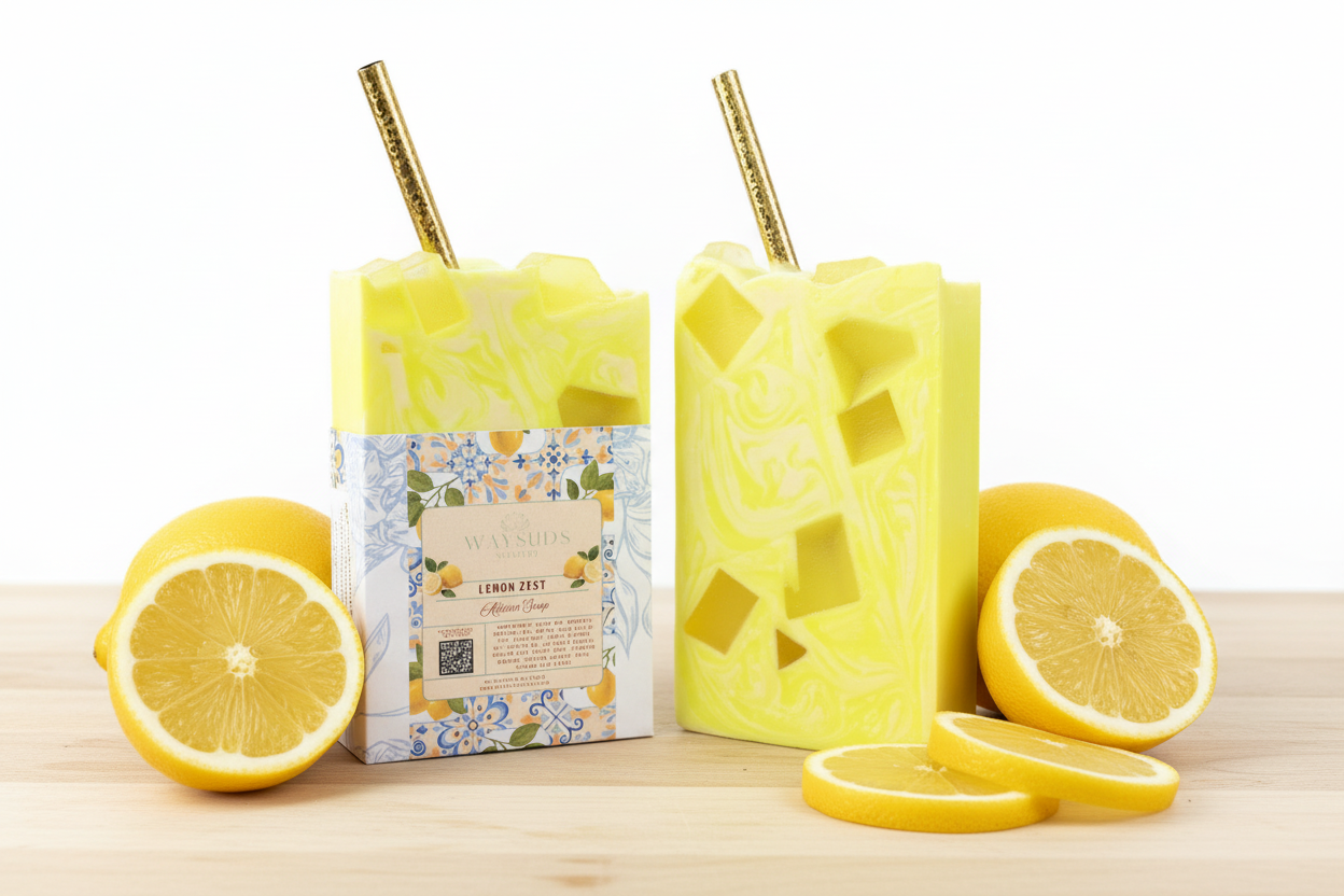 Lemon Zest Artisan Soap Bar